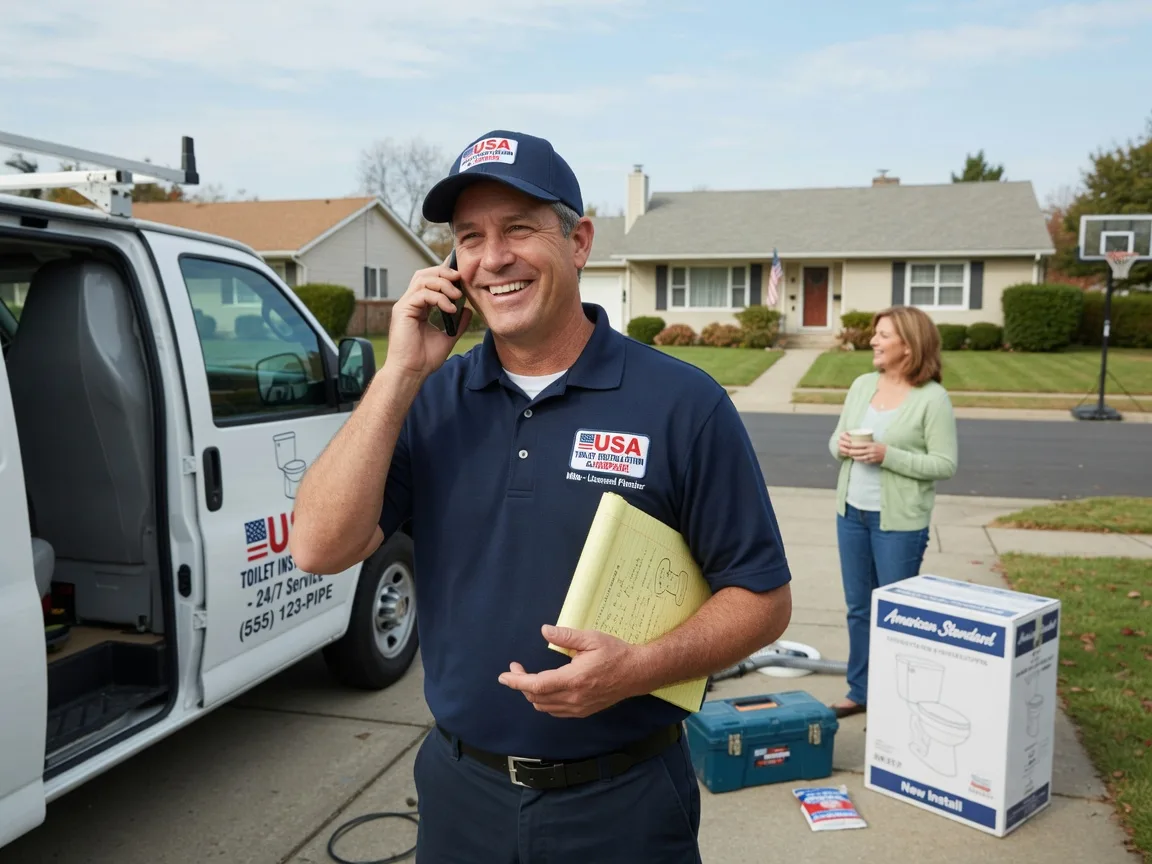 Toilet Installation Triumph, IL FAQs